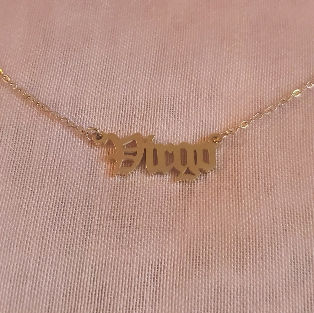 Virgo zodiac necklace